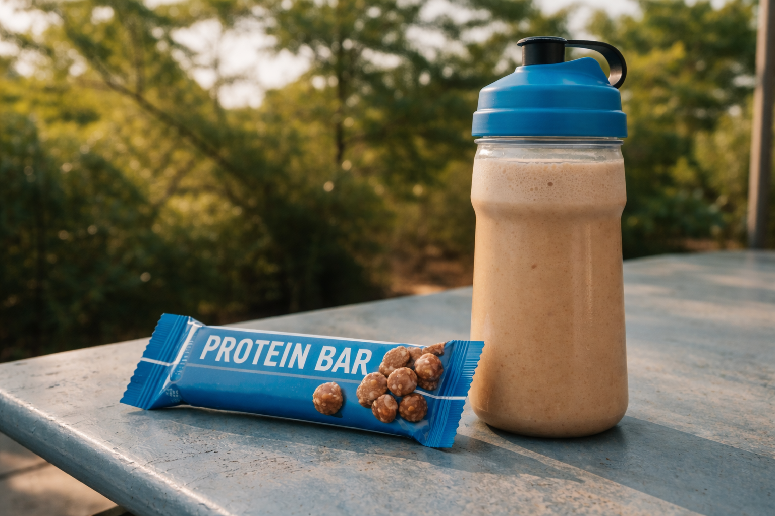 Protein shake ve bar